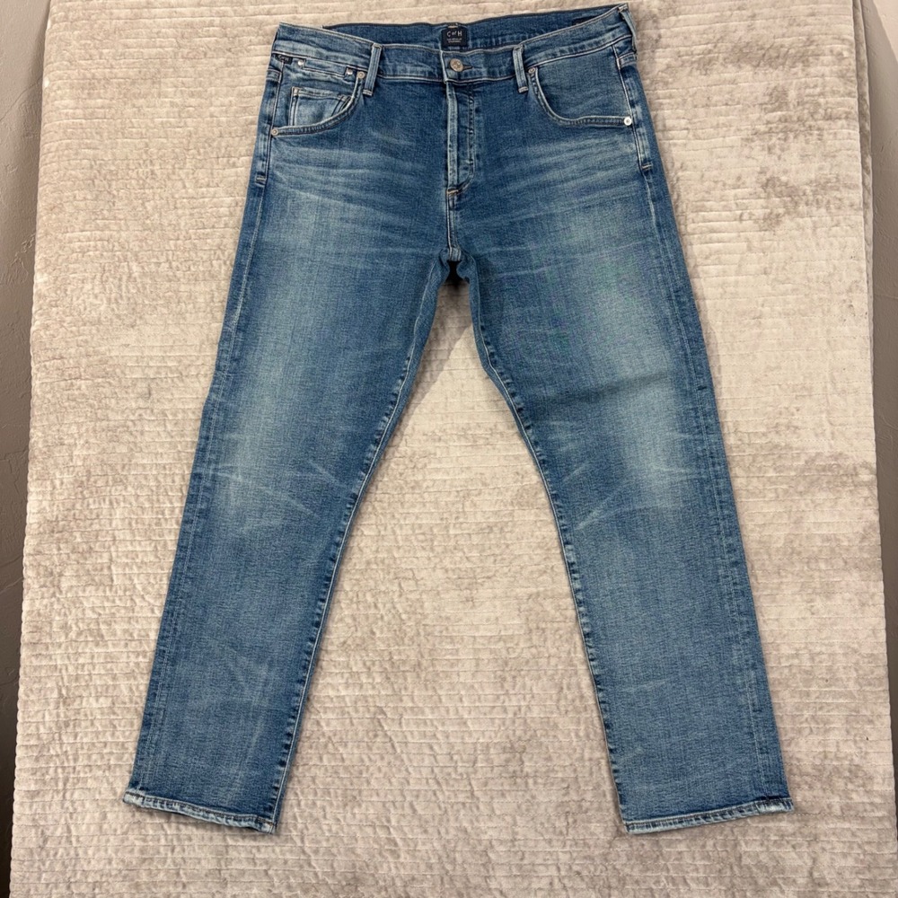 Citizens of Humanity Emerson Slim Boyfriend Jeans Blue Medium Wash Size 29 1503B